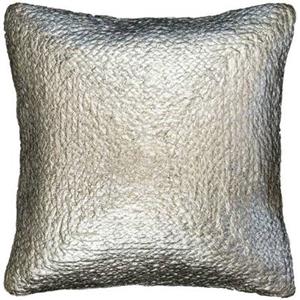 Unique Living  Kussen Metallic - 45x45cm - Zilver