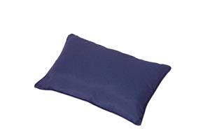 Madison 4 stuks! Pillow 60x40 blue piping Panama safier blue - 