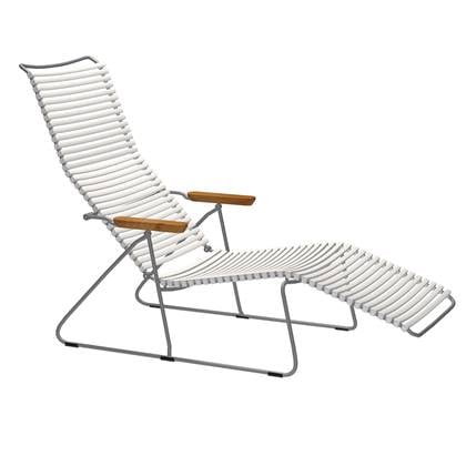 Houe Click Sunlounger ligstoel Muted White