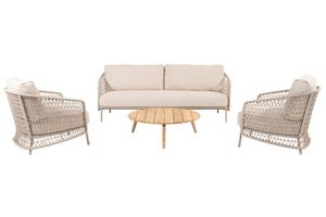 4 Seasons Outdoor Sofaset Puccini 4-delig Incl. Zucca salontafel