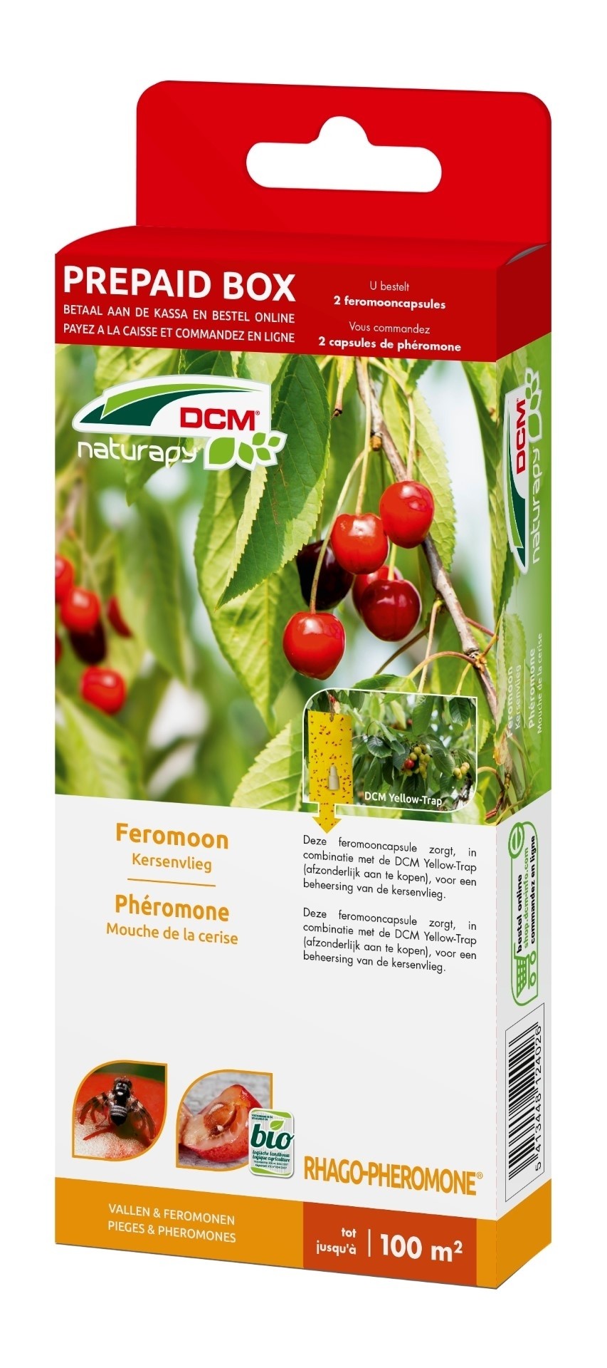 DCM Natuurlijke Vijanden Rhago-Pheromone - Feromoon Kersenvlieg 100 m2 - 