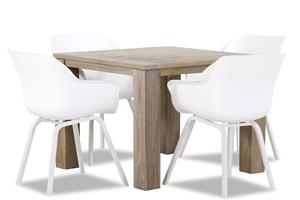 Hartman Sophie element/Brighton 100 cm dining tuinset 5-delig