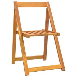 vidaXL Tuinstoelen 8 st inklapbaar massief acaciahout