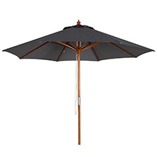 Rhino umbrellas Parasol Ica 300cm (Dark grey)