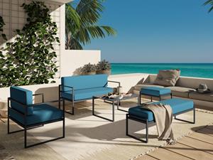 Calme Jardin | Lounge-Set 4 Nicea