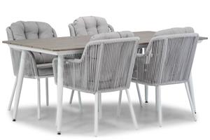 Santika Furniture Santika Tendenza/Yala 180 cm dining tuinset 5-delig