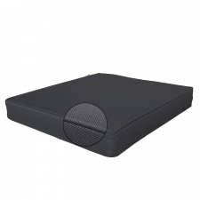 Loungekussen 60x70cm carré   Ribera dark grey (waterafstotend)