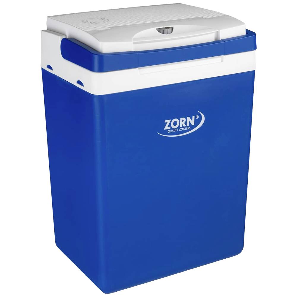 ZORN Z32 12/230V Kühlbox EEK: E (A - G) Thermoelektrisch 230 V, 12V Blau-Weiß 30l bis 18°C unter