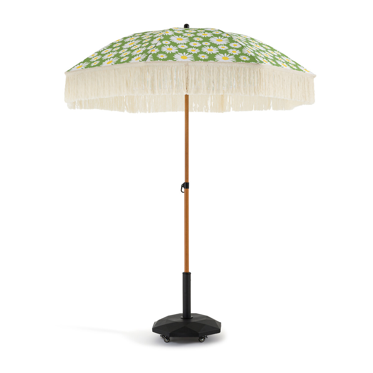 LA REDOUTE INTERIEURS Bedrukte parasol met franjes, Larna