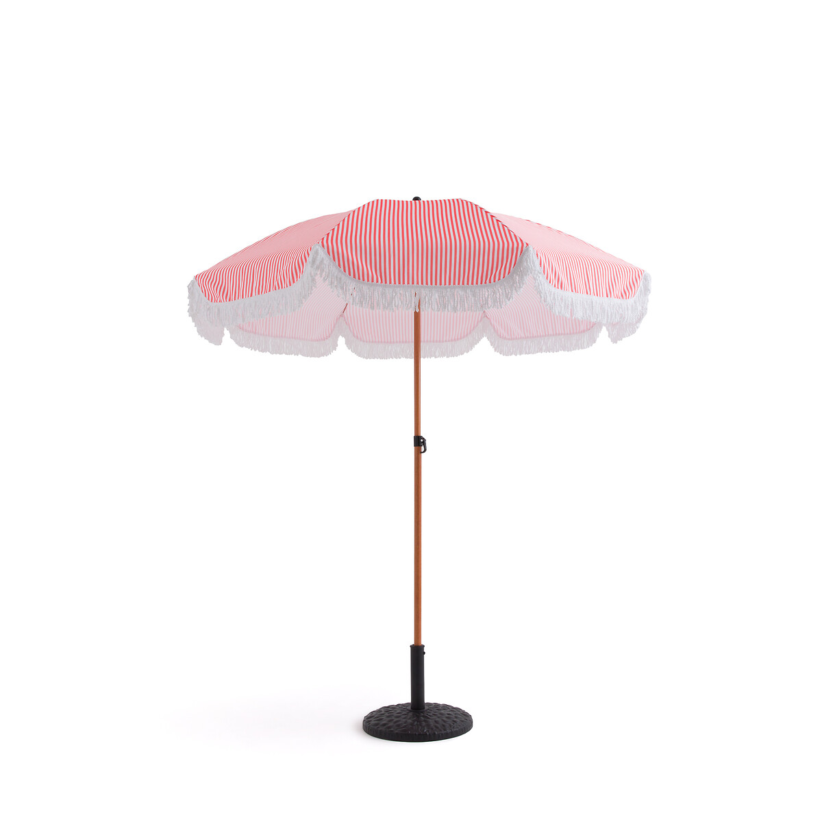 LA REDOUTE INTERIEURS Gestreepte parasol met franjes, Britiz