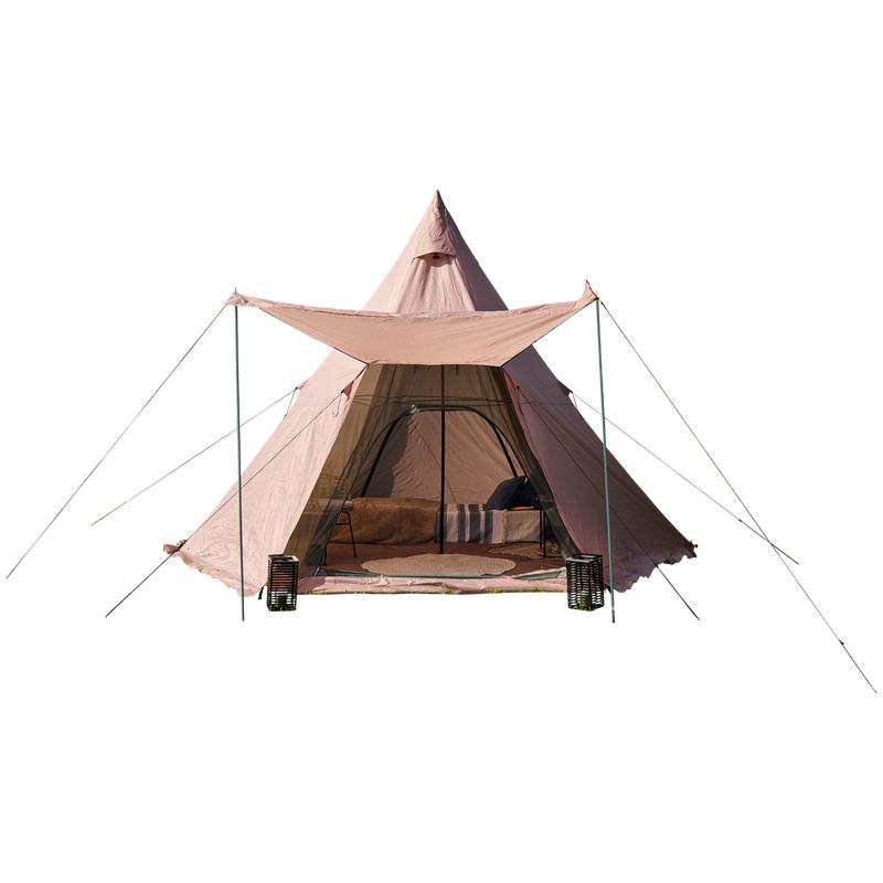 Ruime glamping tipi tent