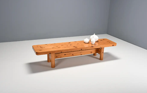 Whoppah Pine Wood Bench/Console Table Wood - Tweedehands