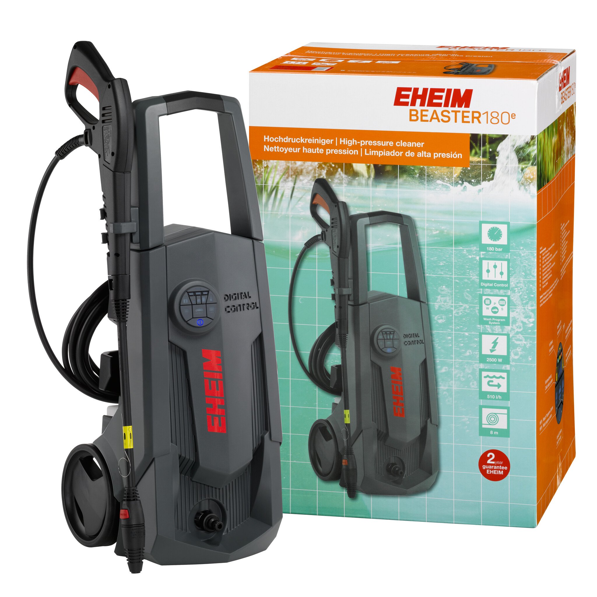 EHEIM Beaster 180E High Pressure Cleaner + Accessories