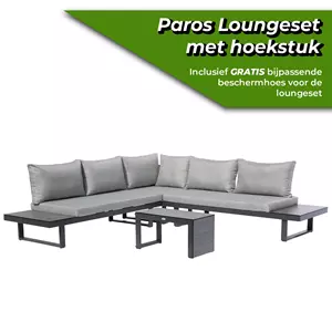 Paros loungeset met hoekstuk