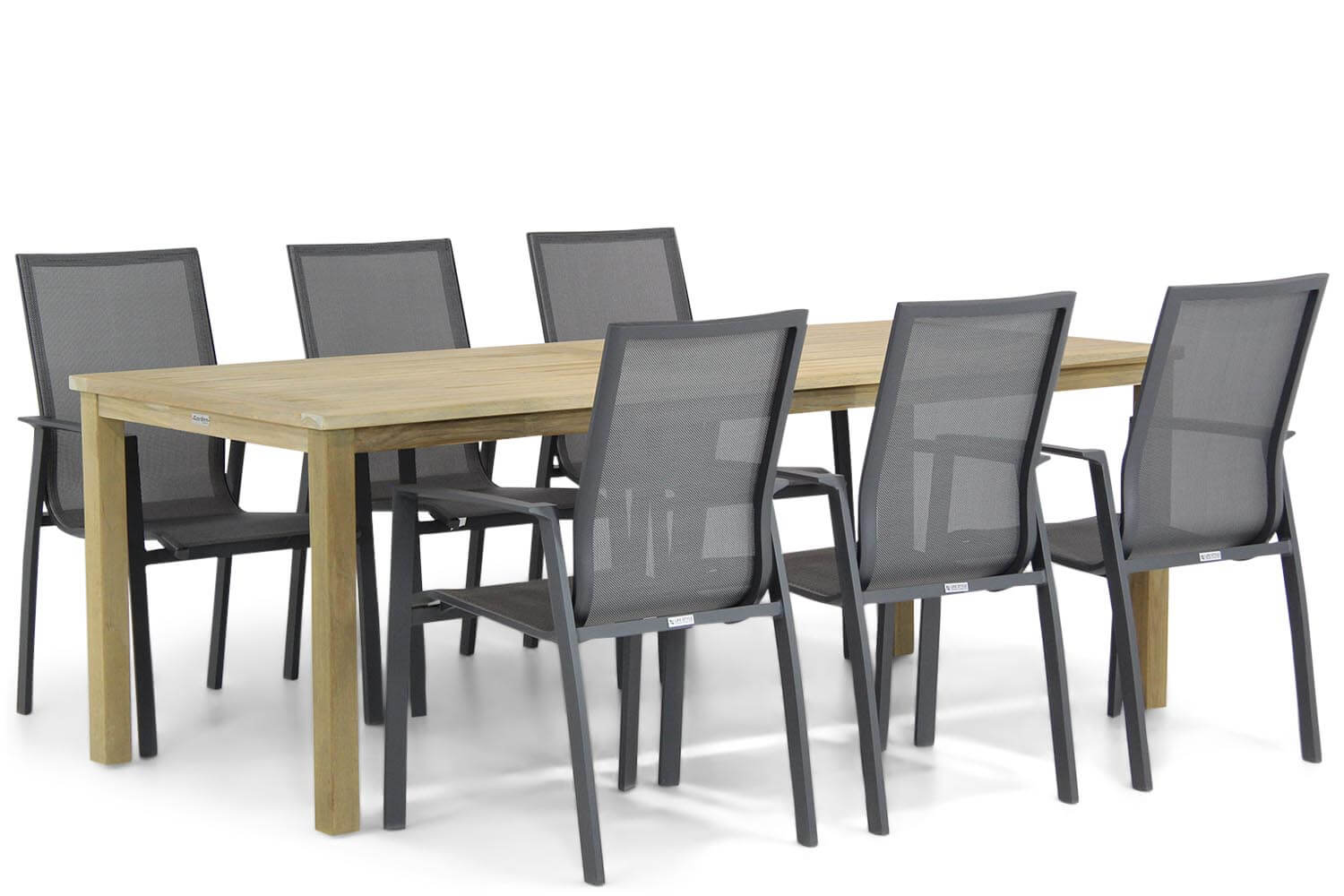 Garden Collections Lifestyle Ultimate/Weston 210 cm dining tuinset 7-delig