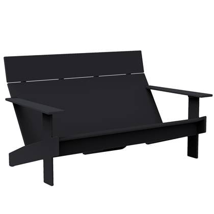 Loll Designs Lollygagger sofa 2-zits tuinbank black