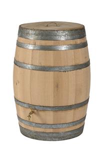 Vatenhandel Stijf Regenton Luxe 228L wijnvat geschuurd onbehandeld - 
