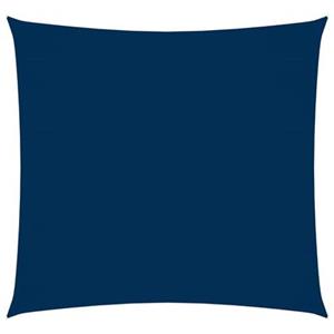 VidaXL Zonnescherm vierkant 4x4 m oxford stof blauw