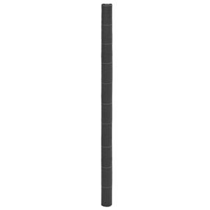 VidaXL Worteldoek 2x50 m polypropeen zwart