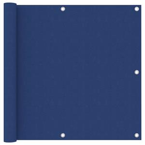 VidaXL Balkonscherm 90x600 cm oxford stof blauw