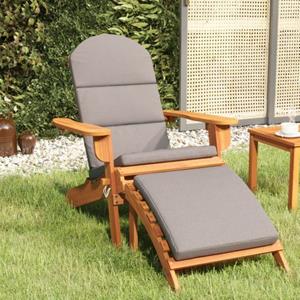 VIDAXL Tuinstoel Adirondack - Massief Acaciahout - 75 X 84 X 90 Cm - Incl