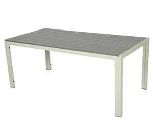 Decoris Tivoli tafel polywood L90-W180-H74cm beige - 