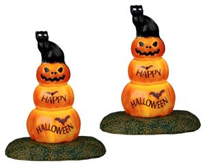 LEMAX Je Cat And Pumpkin Set Of 2 B/O (4.5V) Kerst koopt je goedkoop bij Warentuin. - 