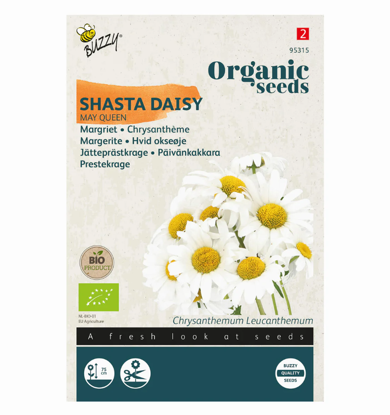 Tuinplus Zaden chrysanthemum may queen 0.25 gram - 
