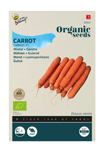 Buzzy Seeds wortel caravel F1 1 gram - 