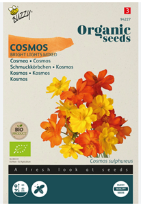 Buzzy Seeds cosmos bright lights mix 0.5 gram - 