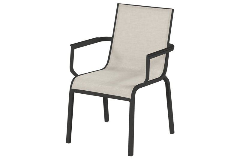 Hartman Gina Alu Sling stackable arm chair I - 