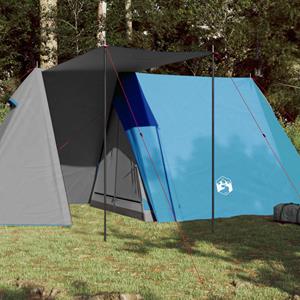 VidaXL Tent 3-persoons waterdicht blauw