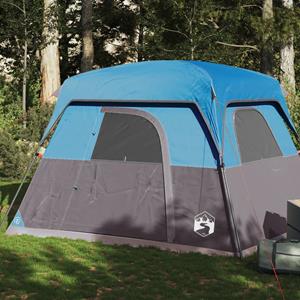 VidaXL Tent 4-persoons waterdicht blauw