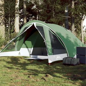 VidaXL Tent 4-persoons waterdicht groen