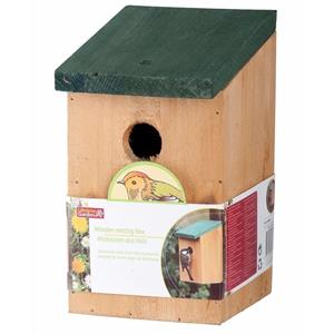 Lifetime Garden Voordeelset van 10x stuks vogelhuisjes houten nestkastjes 22 cm -