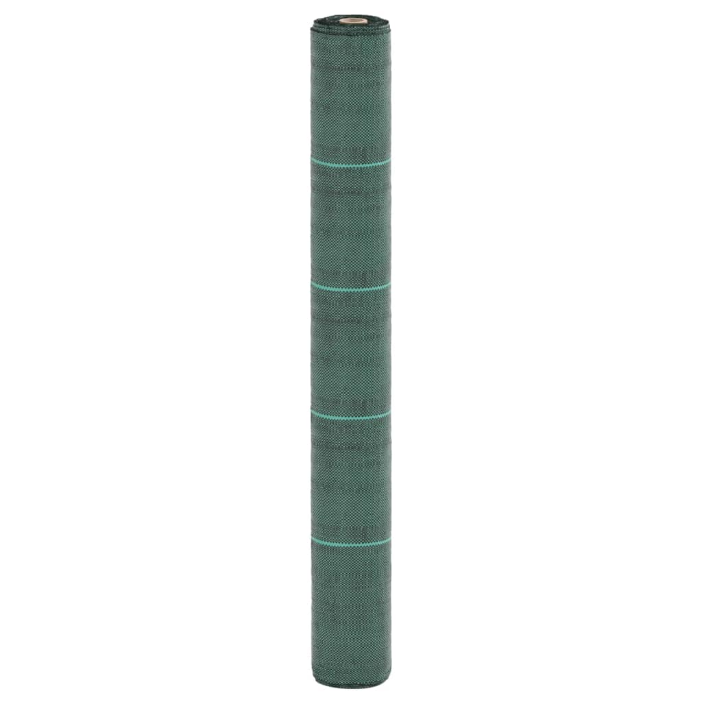 VidaXL Worteldoek 1x50 m polypropeen groen