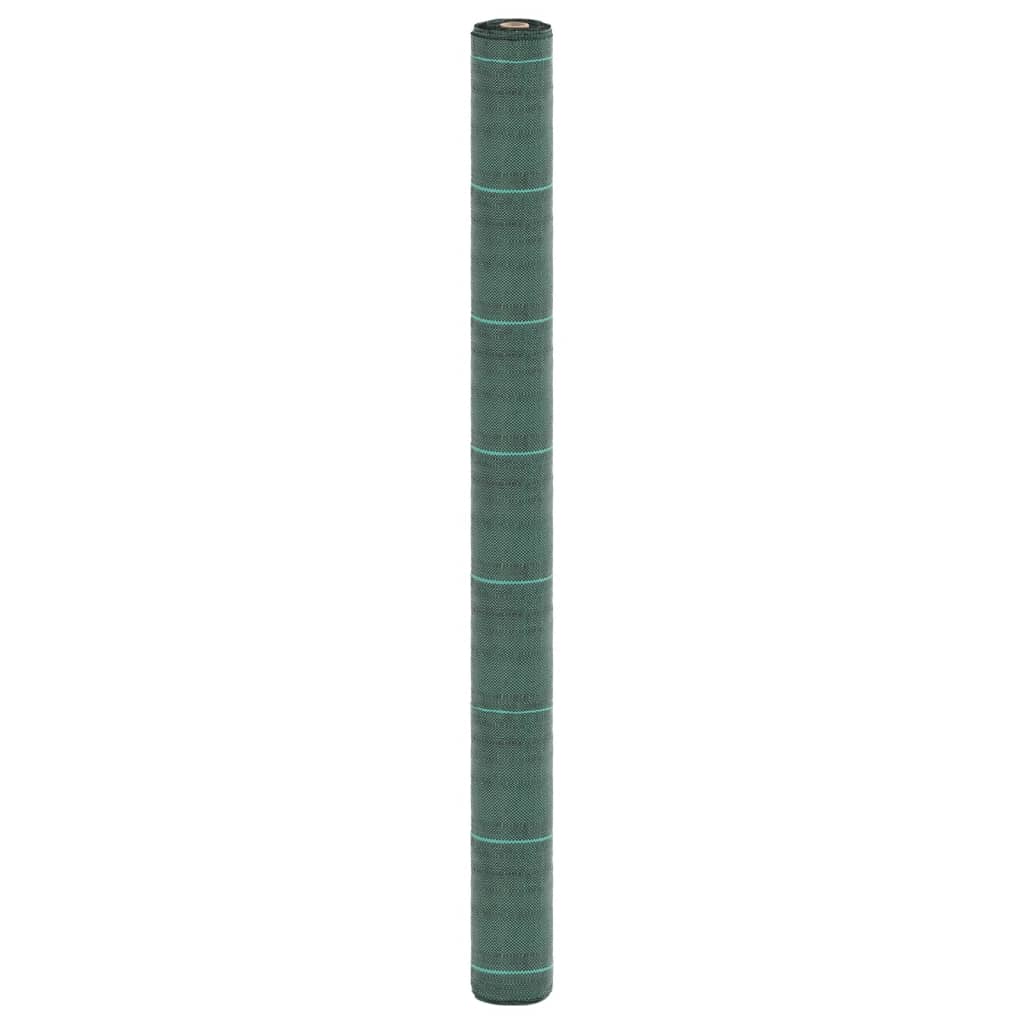 VidaXL Worteldoek 1,5x25 m polypropeen groen