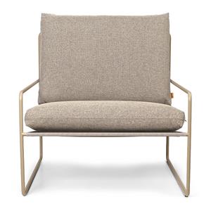 Ferm LIVING-collectie Desert loungstoel outdoor Dolce - Cashmere/Dark Sand