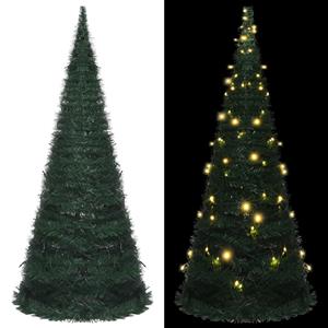 VIDAXL Künstlicher Pop-up-weihnachtsbaum Mit Led Grün 210 Cm