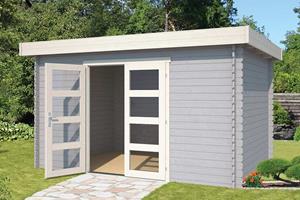 Platinum Outdoor Life Products | Tuinhuis Mikkel 380 x 275 | Gecoat |  Grey-Wit