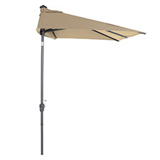 Madison parasols Parasol Triangle 210x130cm ecru