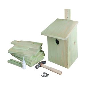 Best for Birds Doe-het-zelf houten vogelhuisje/nestkast 23 cm -