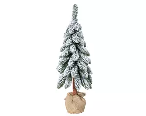 Everlands Tora kunstkerstboom 65cm groen/wit