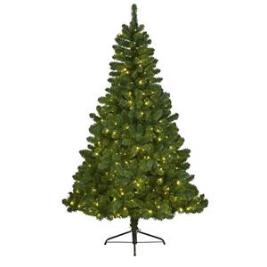 Everlands Kunst kerstboom Imperial Pine met verlichting 150 cm -