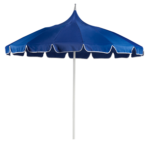 BELIANI Parasol blauw ⌀ 245 cm MINOA