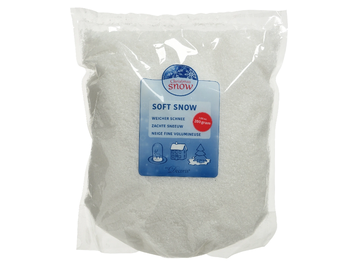 Kaemingk Sneeuw polyester zacht 200g wit