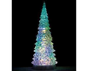 LEMAX Crystal lighted tree 4 color changeable & color transformation xl 4,5V - 