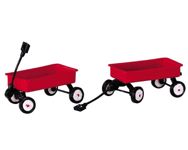 LEMAX Red wagons - 