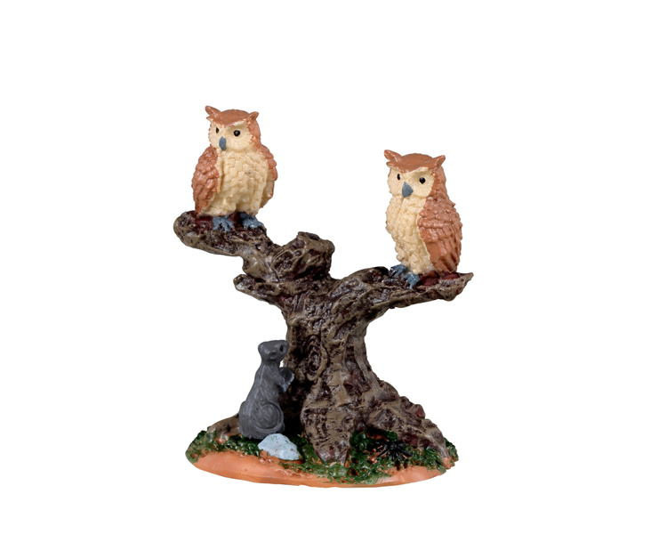 LEMAX Spooky Owls - 