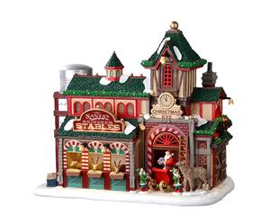 LEMAX Santa'S Reindeer Stables B/O (4.5V) - 